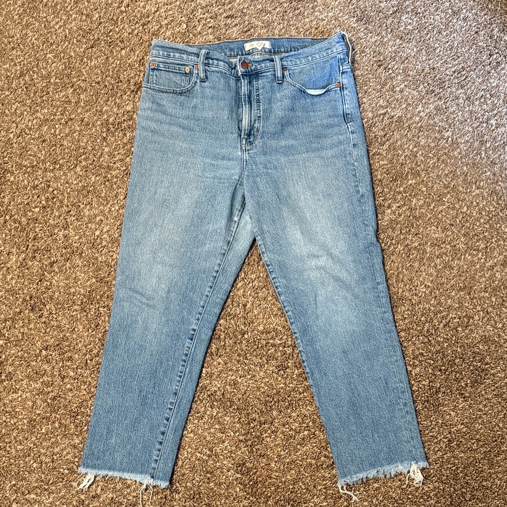 Madewell The Perfect Vintage Crop Jeans